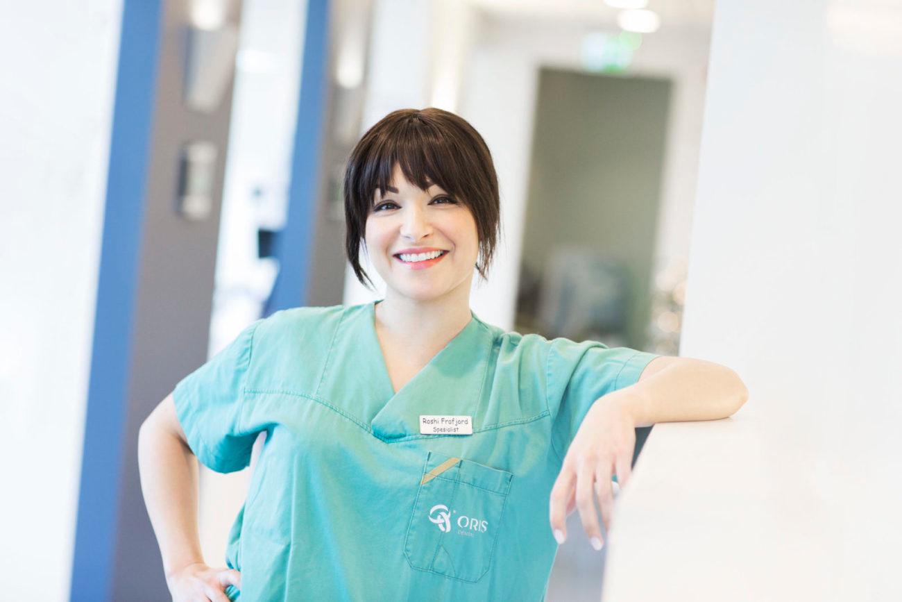Tannlege Roshi Frafjord ved Oris Dental Madla i Stavanger.